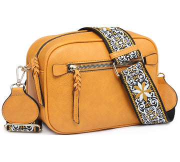 Guitar Strap Boxy Crossbody Bag