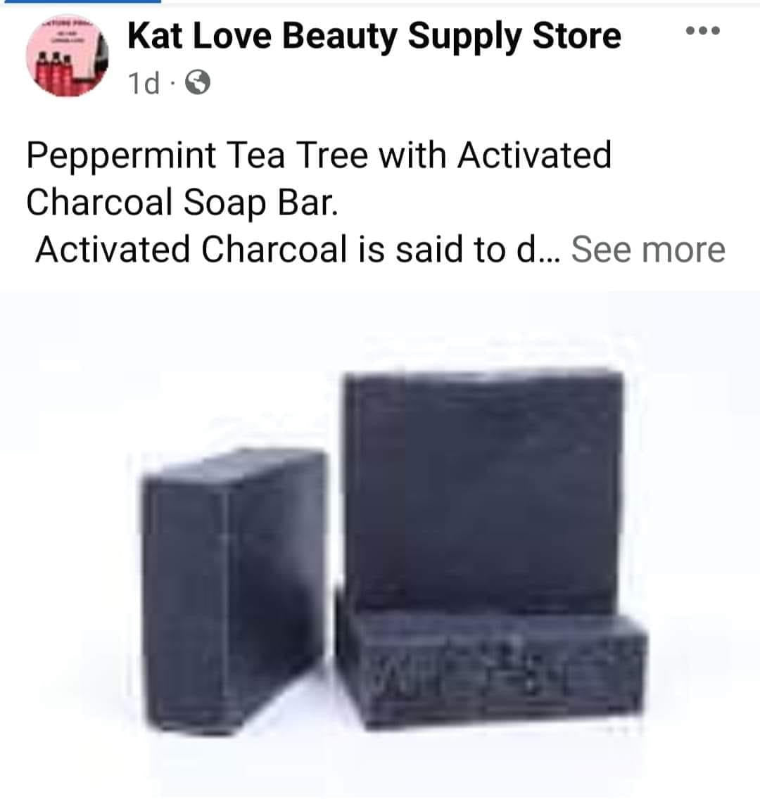 Peppermint tea tree soap