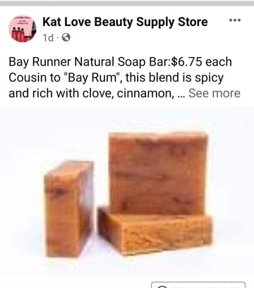 Bay runner handmade soap