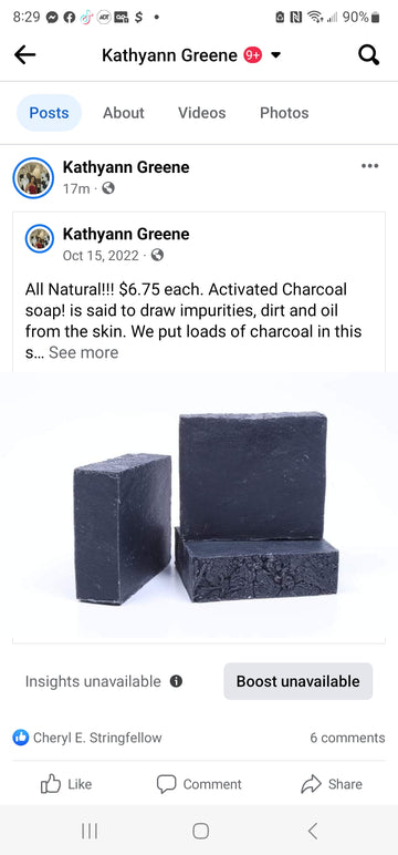 Activate Charcoal Soap