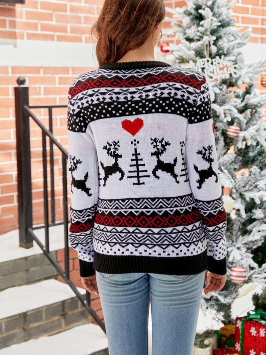 Christmas Round Neck Sweater